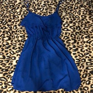 Royal blue dress